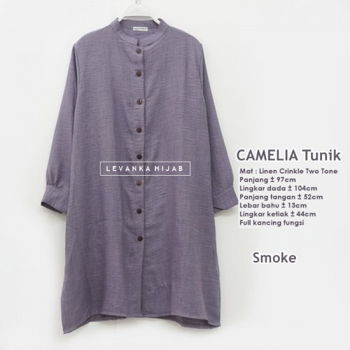 Camelia-005 Tunik Linen Crinkle
